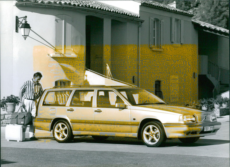 Volvo 850 station wagon, 1992 - Vintage Photograph