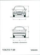 Volvo V40 layout - Vintage Photograph