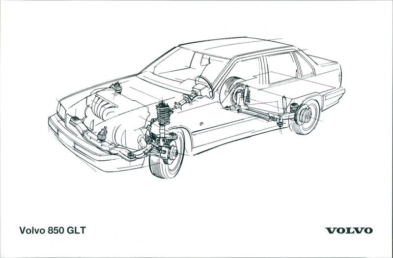 Volvo 850 GLT - Vintage Photograph