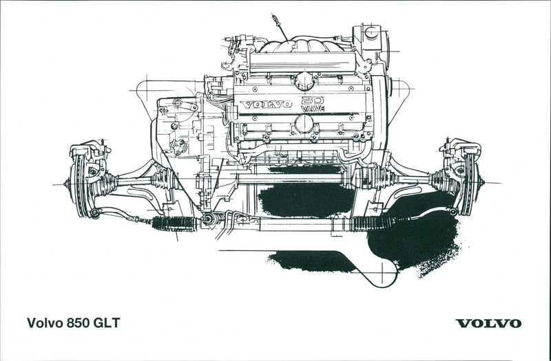 Volvo 850 GLT - Vintage Photograph