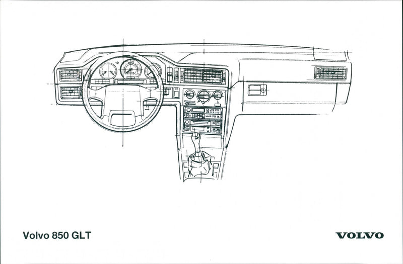 Volvo 850 GLT - Vintage Photograph