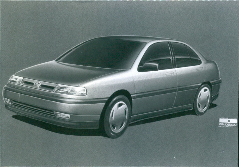 1991 Seat Toledo - Vintage Photograph