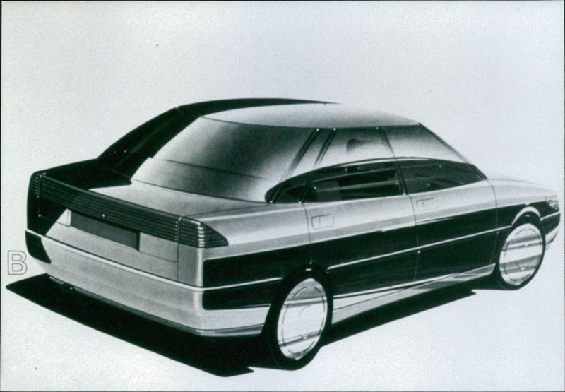 Citroen XM - Vintage Photograph