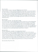 Mercedes Benz - Vintage Photograph