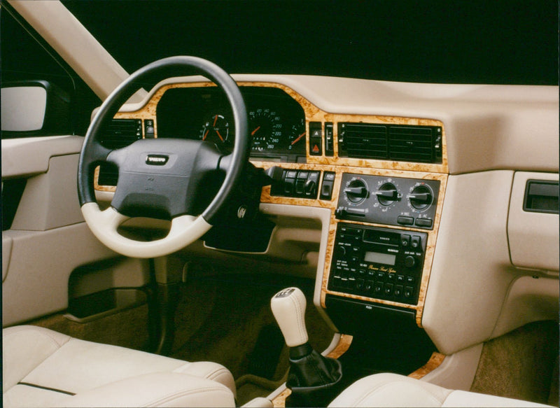 Volvo 850 R interior, 1996 - Vintage Photograph