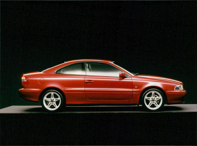 1996 Volvo C70, sideview - Vintage Photograph