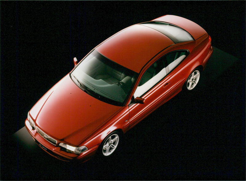 1996 Volvo C70, top view - Vintage Photograph