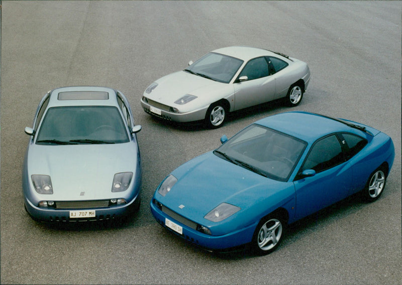 1997 Fiat Coupe - Vintage Photograph