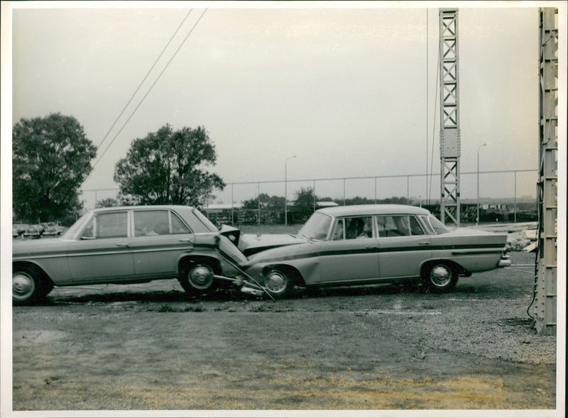 Mercedes-Benz 230 S and Mercedes-Benz 250 SE - Vintage Photograph