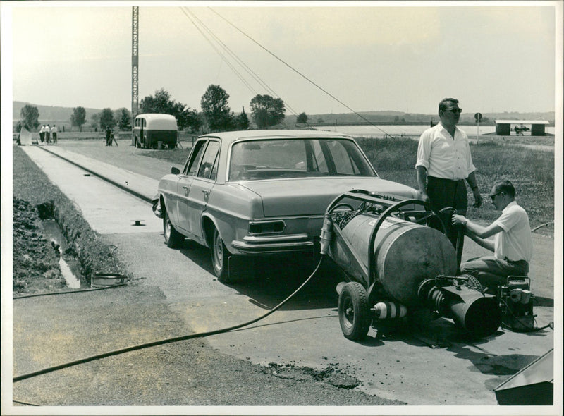 Daimler Benz - Vintage Photograph