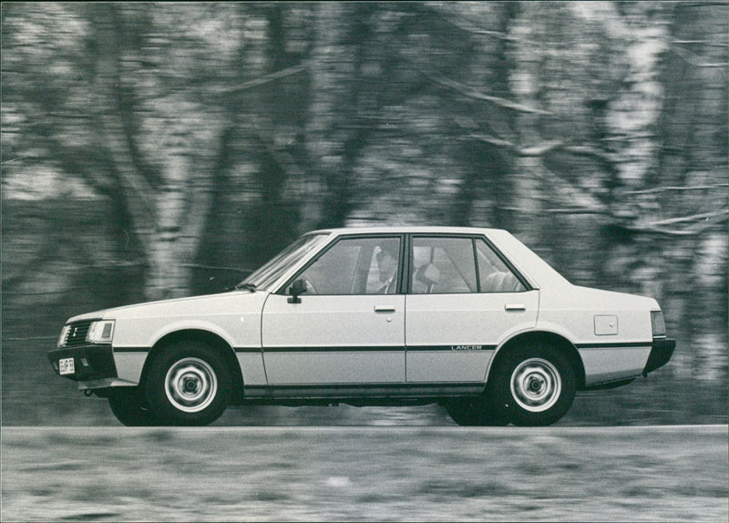 Mitsubishi Lancer - Vintage Photograph