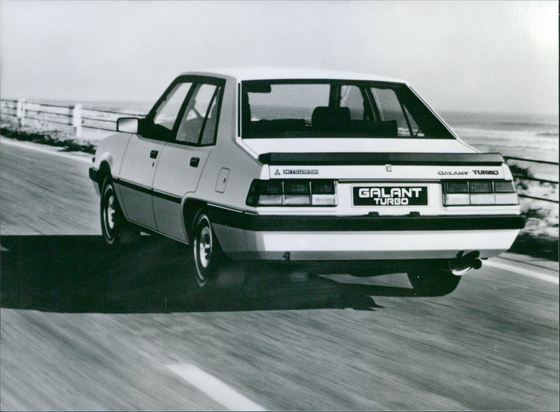 1982 Mitsubishi Galant Turbo - Vintage Photograph