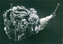 1982 Mitsubishi Starion's turbo engine - Vintage Photograph