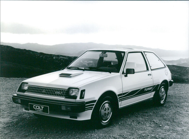 1982 Mitsubishi Colt Turbo - Vintage Photograph
