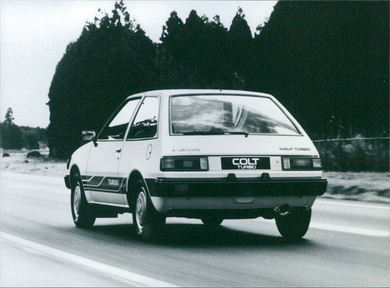 1982 Mitsubishi Colt Turbo - Vintage Photograph