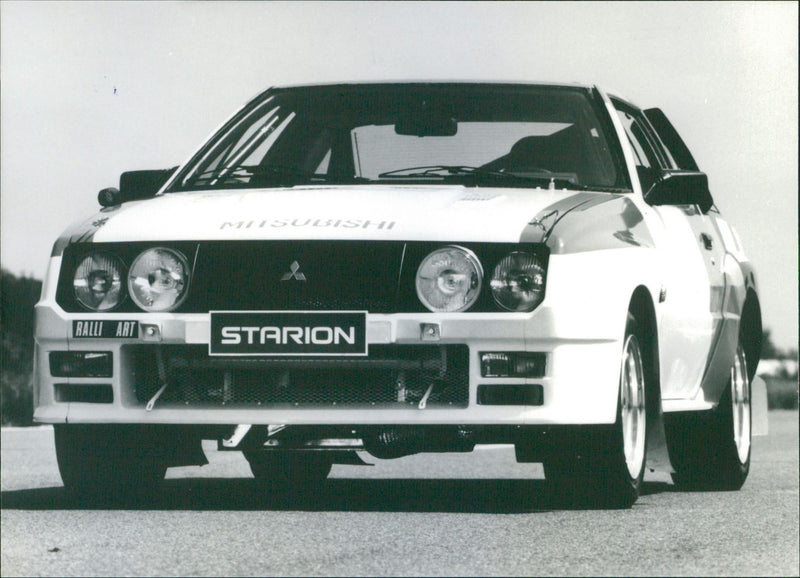 1984 Mitsubishi Starion 4WD Rally - Vintage Photograph