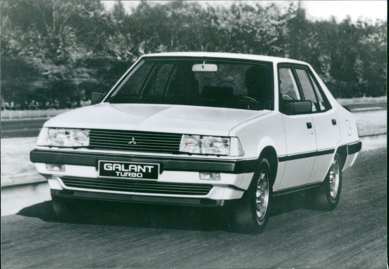 1982 Mitsubishi Galant Turbo - Vintage Photograph