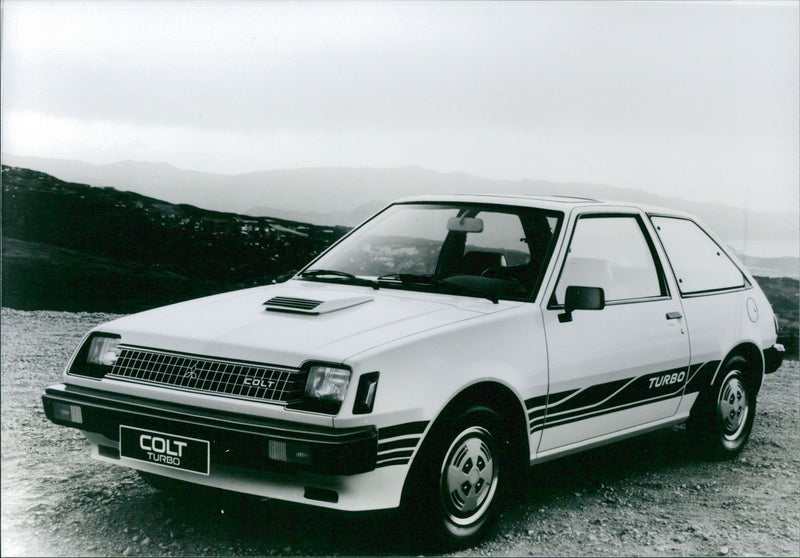 1982 Mitsubishi Colt Turbo - Vintage Photograph