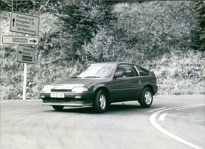 Honda Civic CRX - Vintage Photograph