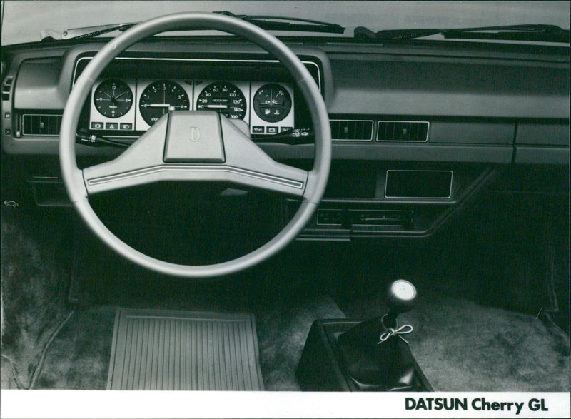 Datsun Cherry GL - Vintage Photograph