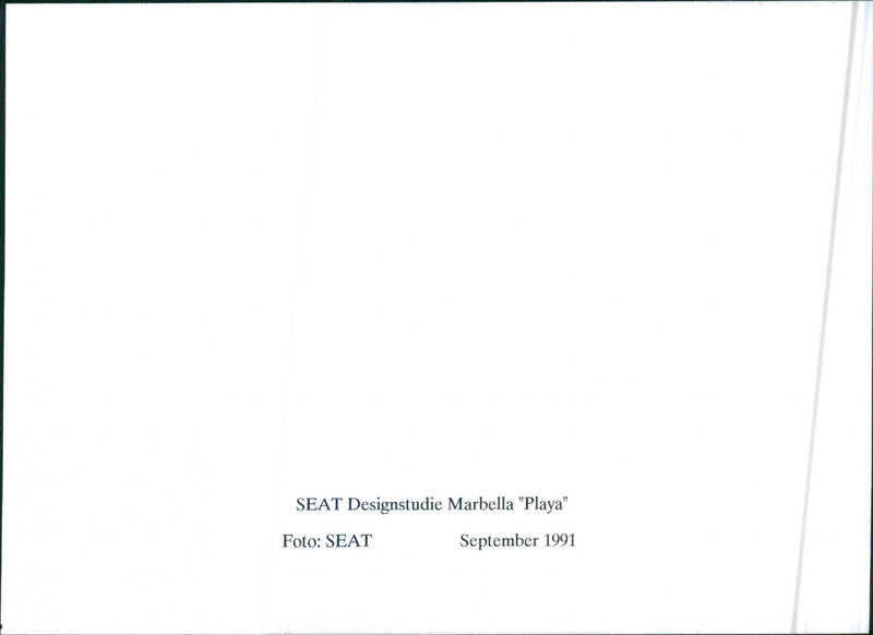 SEAT Series 1991 - Vintage Photograph