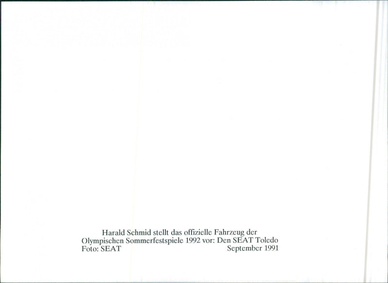 SEAT Series 1991 - Vintage Photograph