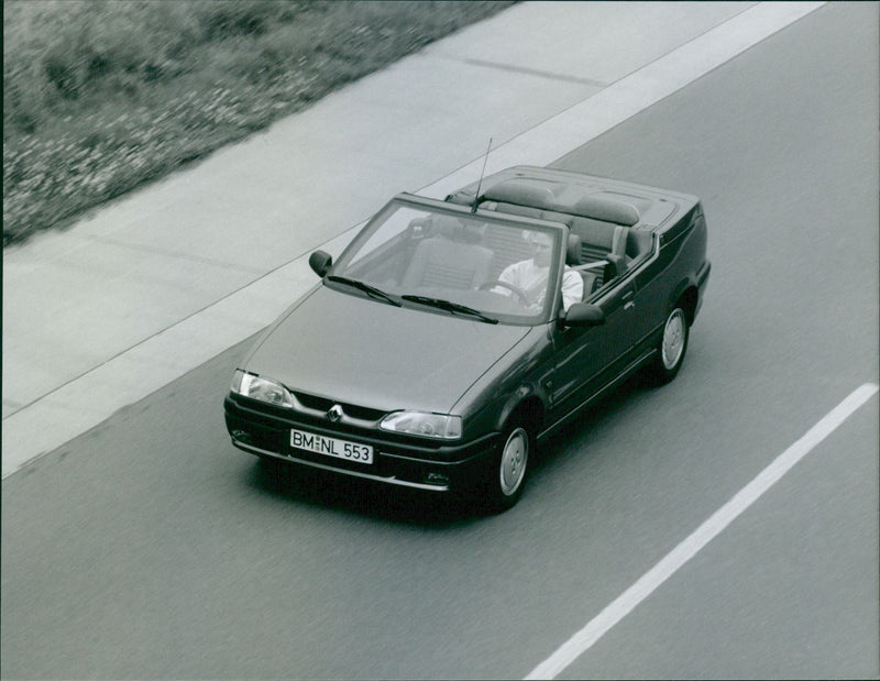 Renault 19 Cabriolet - Vintage Photograph