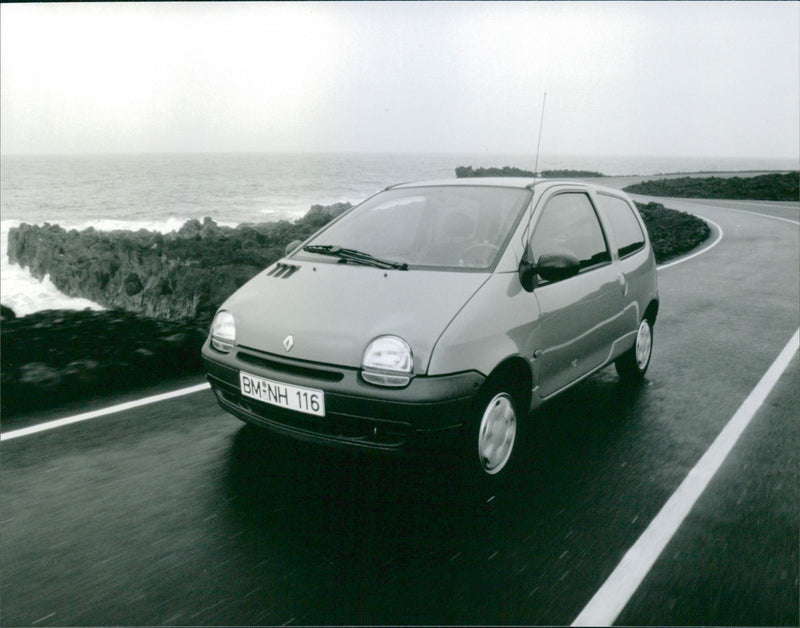 Front view of Renault Twingo 1993 - Vintage Photograph