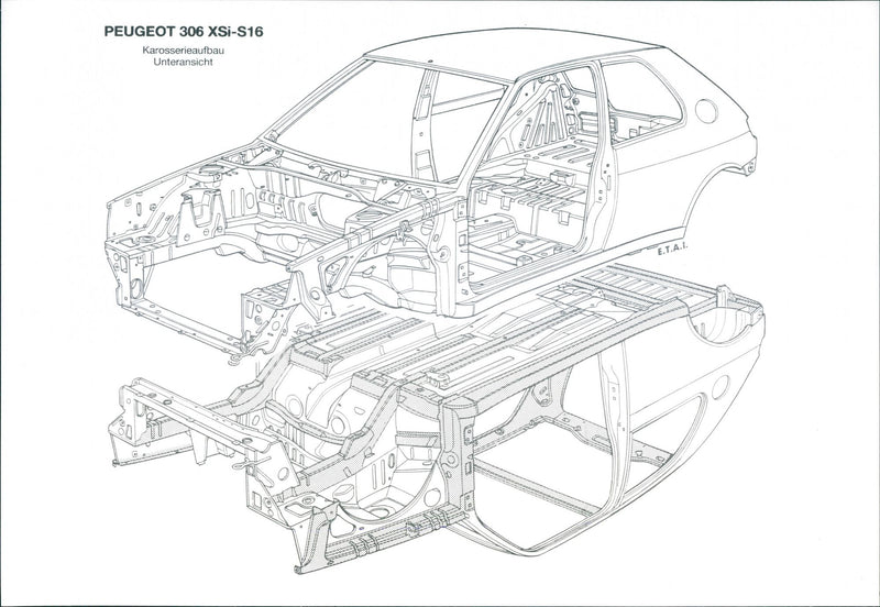 Peugeot 306 XSi-S16 - Vintage Photograph