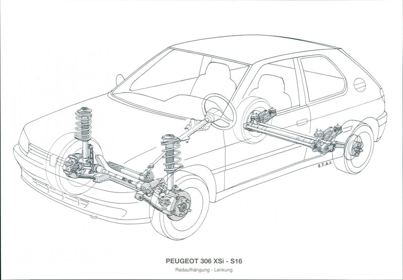 Peugeot 306 XSi - S16 - Vintage Photograph