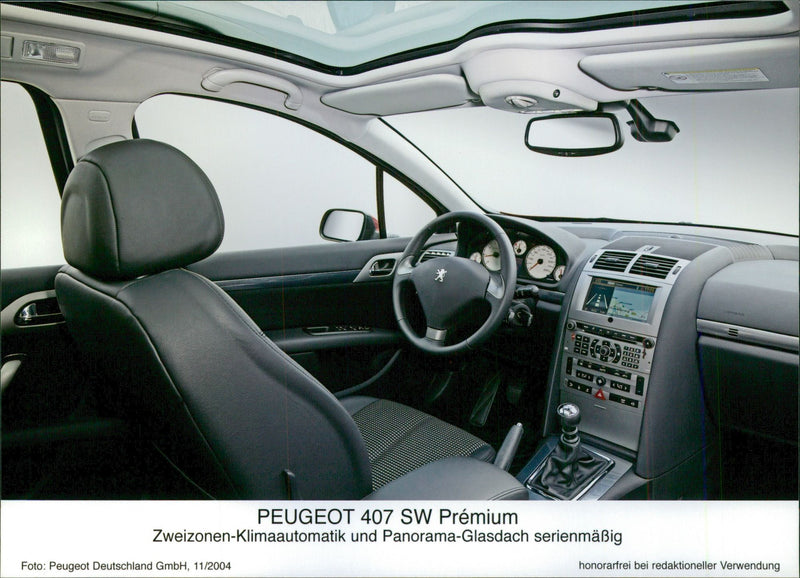 2004 Peugeot 407 SW Premium - Vintage Photograph