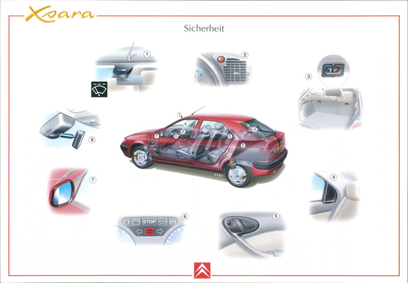 1997 Citroen Xsara - Vintage Photograph