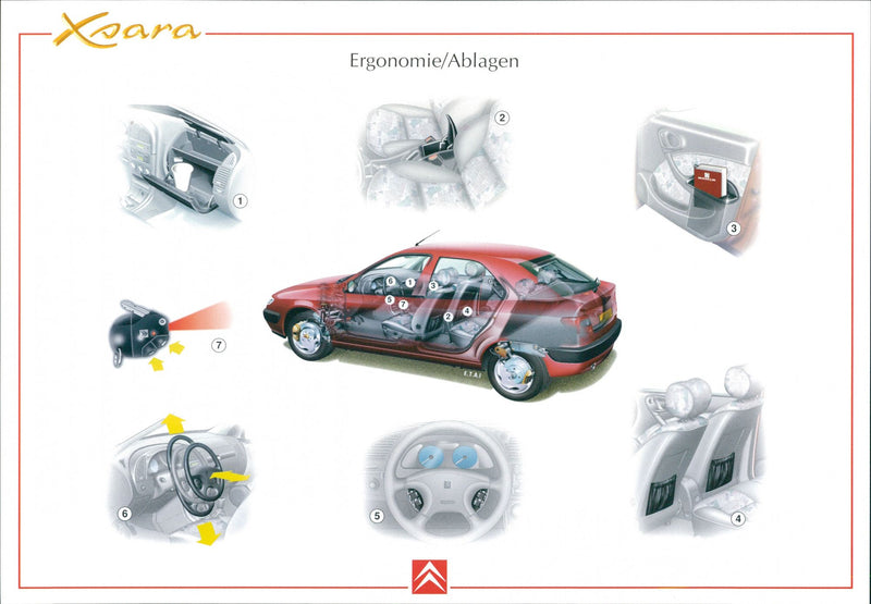 1997 Citroen Xsara - Vintage Photograph