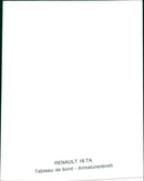 Renault 16 TA - Vintage Photograph