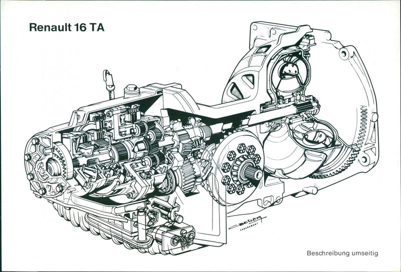 Renault 16 TA - Vintage Photograph