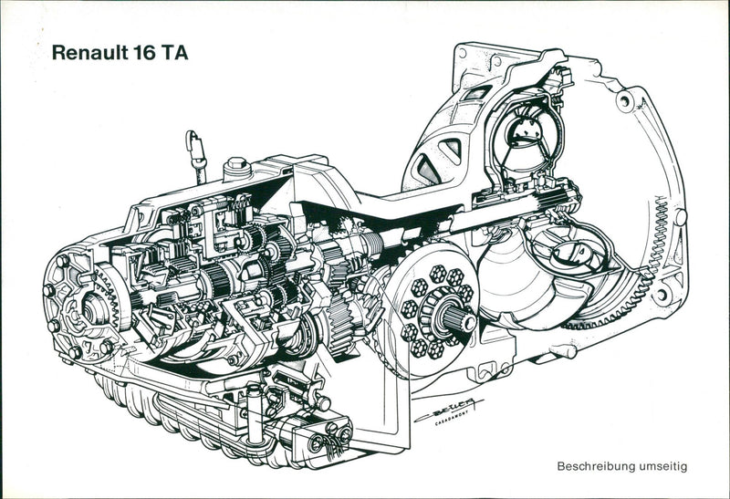 Renault 16 TA - Vintage Photograph