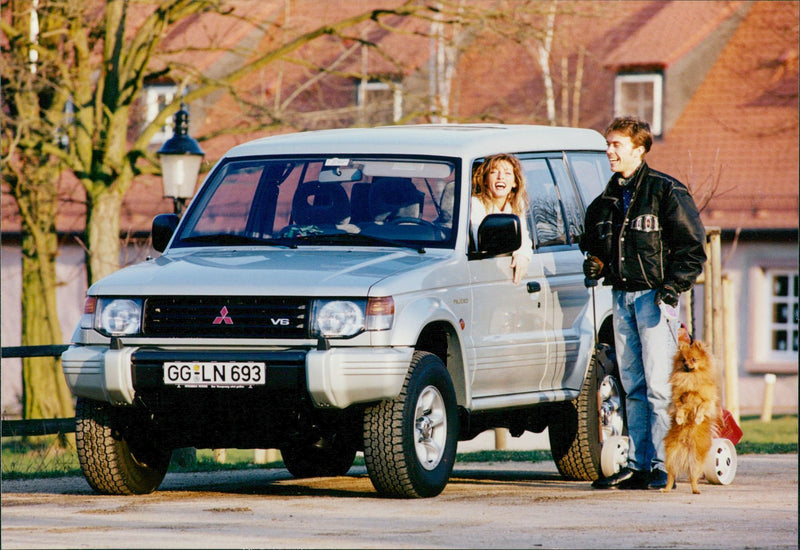 Mitsubishi Pajero - Vintage Photograph