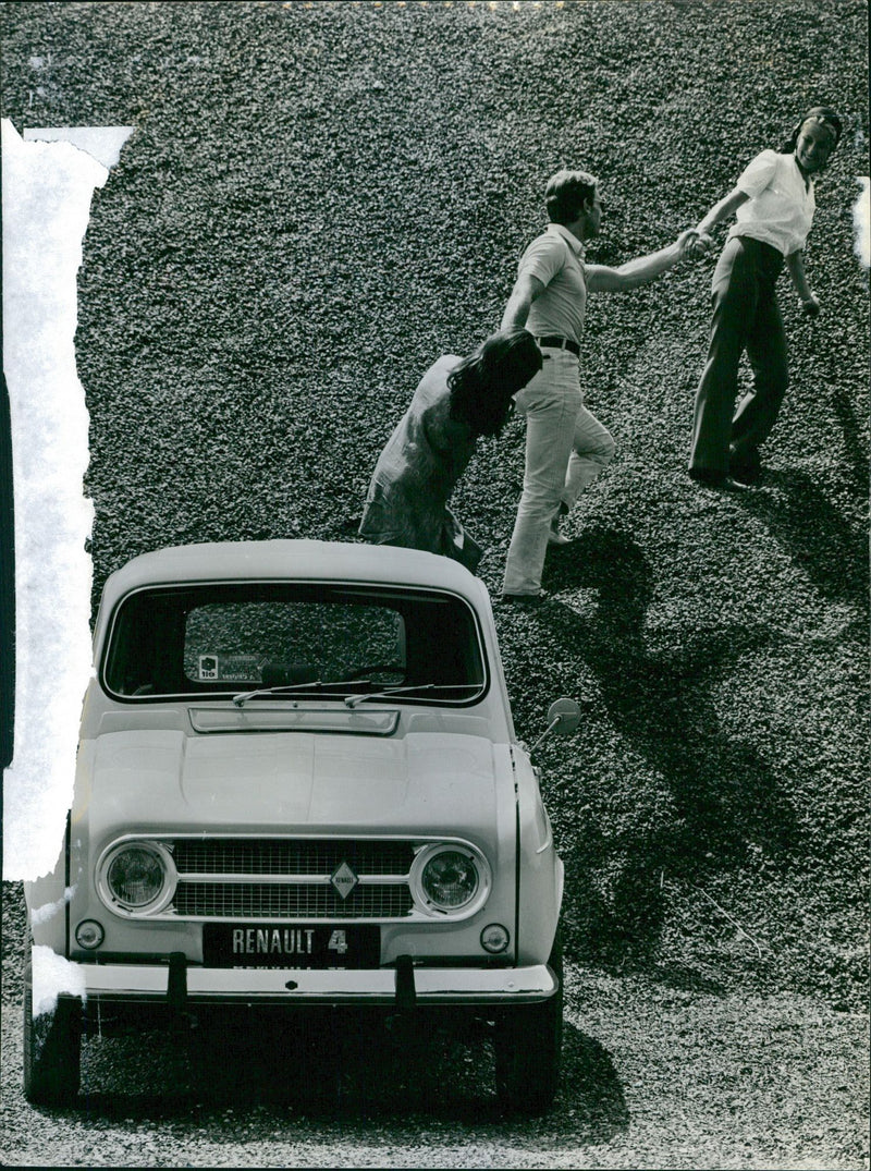 Renault 4 - Vintage Photograph