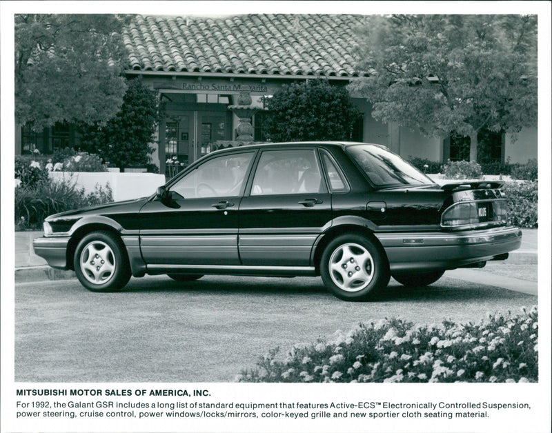 Mitsubishi Galant GSR 1992 - Vintage Photograph