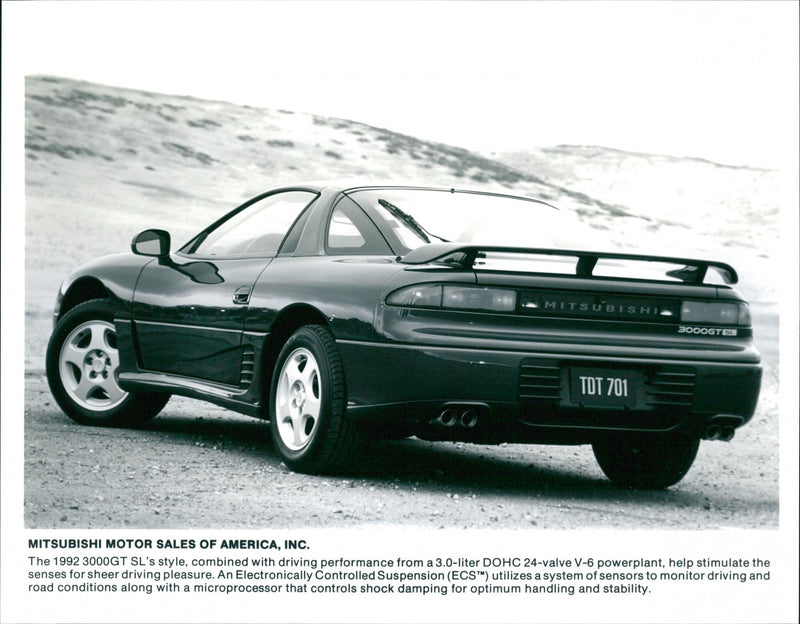 Mitsubishi 3000 GT SL - Vintage Photograph