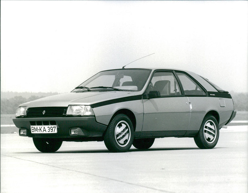 Renault Fuego GTX - Vintage Photograph