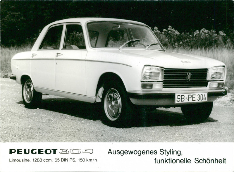 1969 Peugeot 304 - Vintage Photograph
