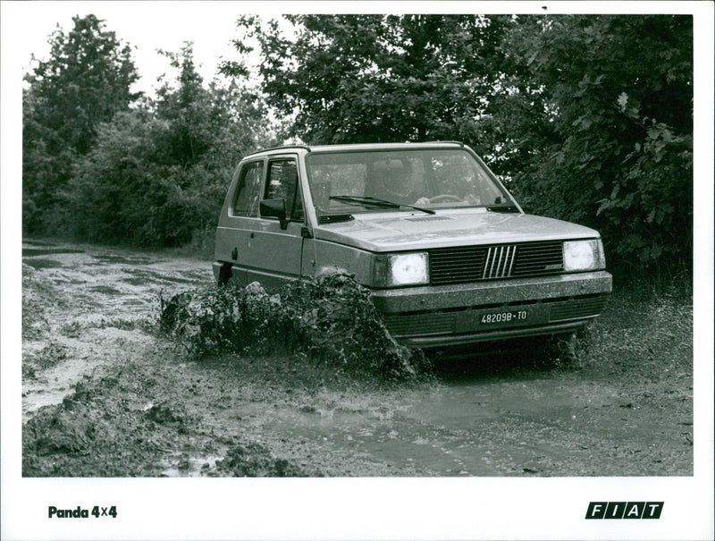 Fiat Panda 4X4 - Vintage Photograph