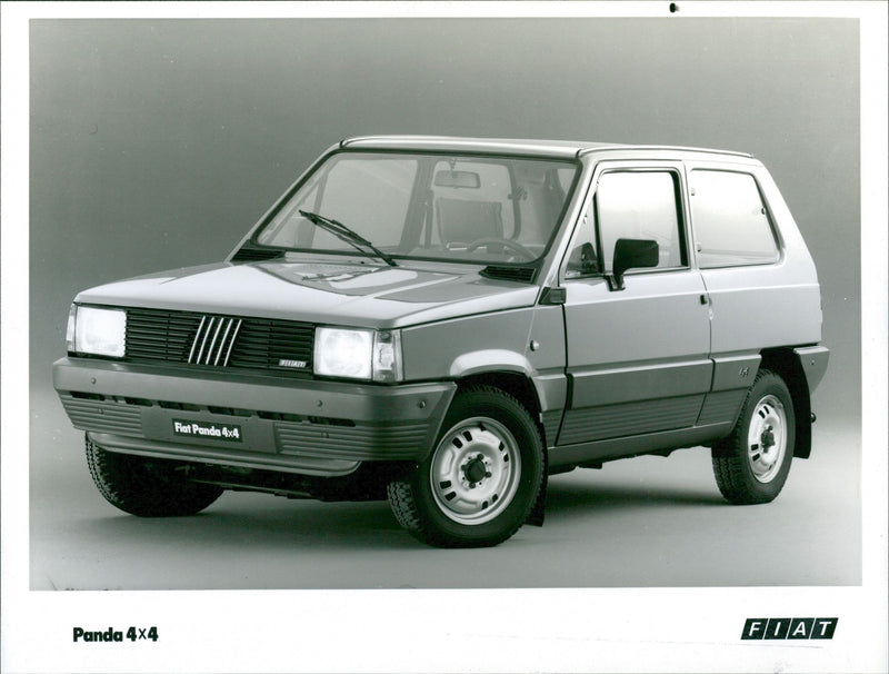 Fiat Panda 4X4 - Vintage Photograph