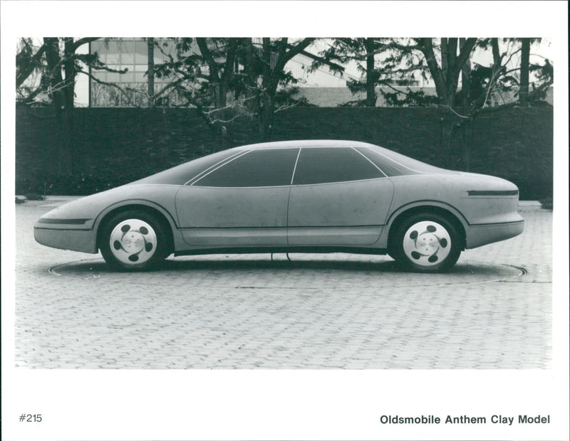 Oldsmobile Anthem Clay Model - Vintage Photograph