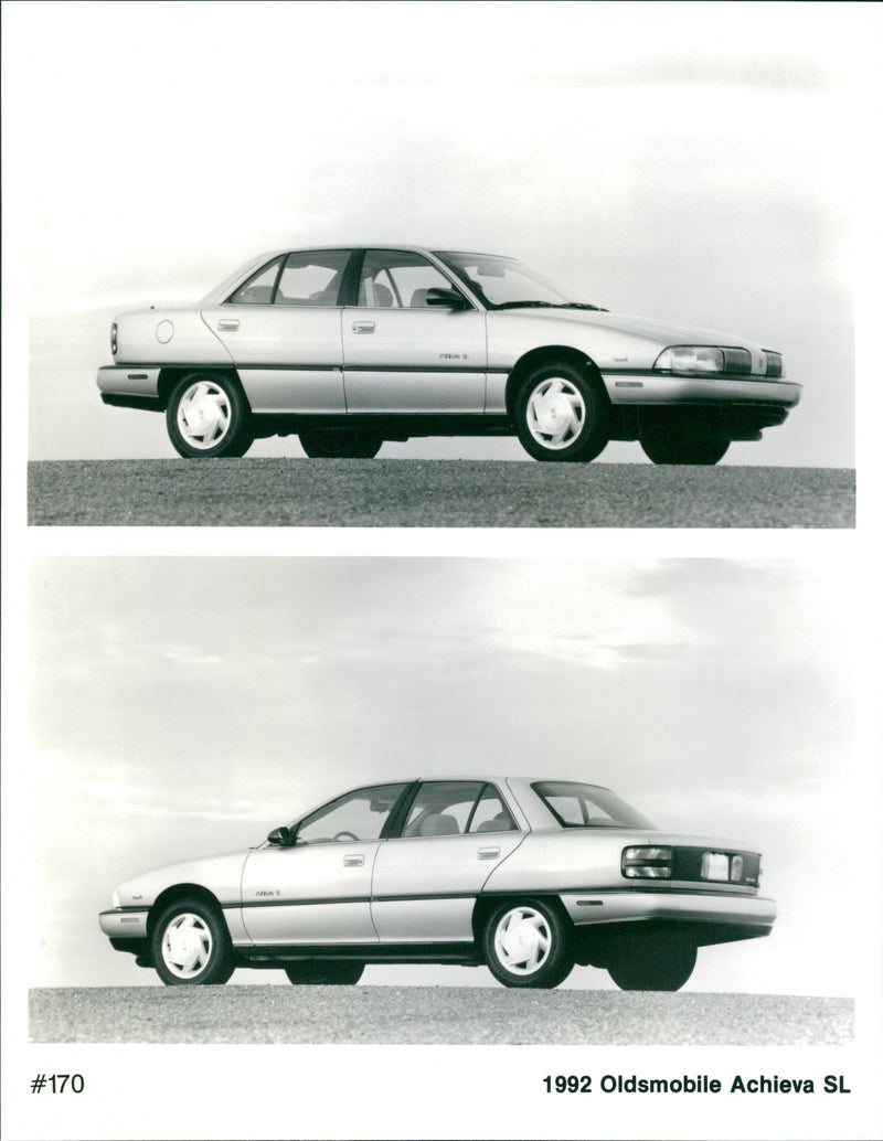 1992 Oldsmobile Achieva SL - Vintage Photograph