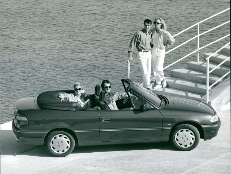 1993 Opel Astra Cabrio - Vintage Photograph