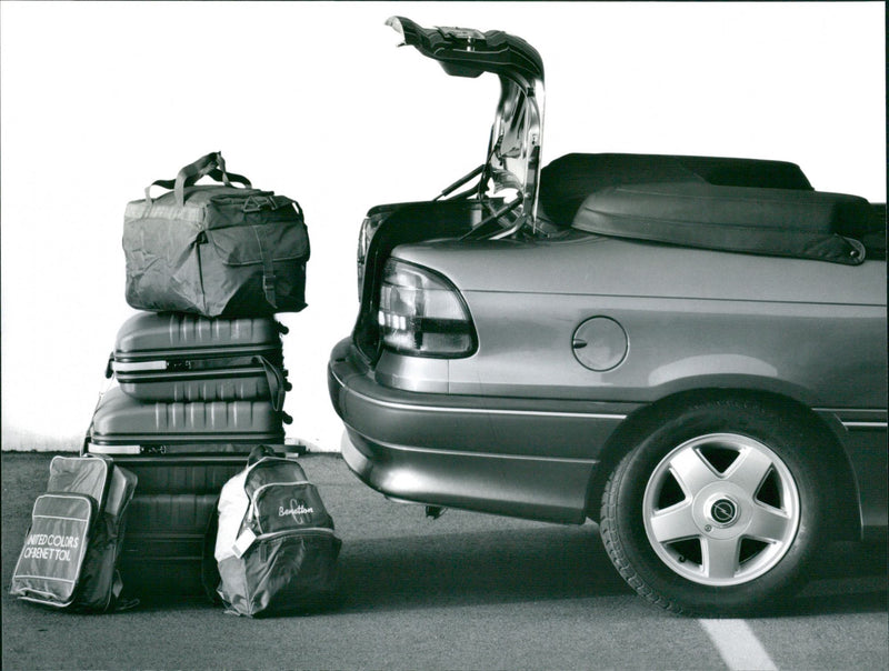 1993 Opel Astra Cabrio - Vintage Photograph