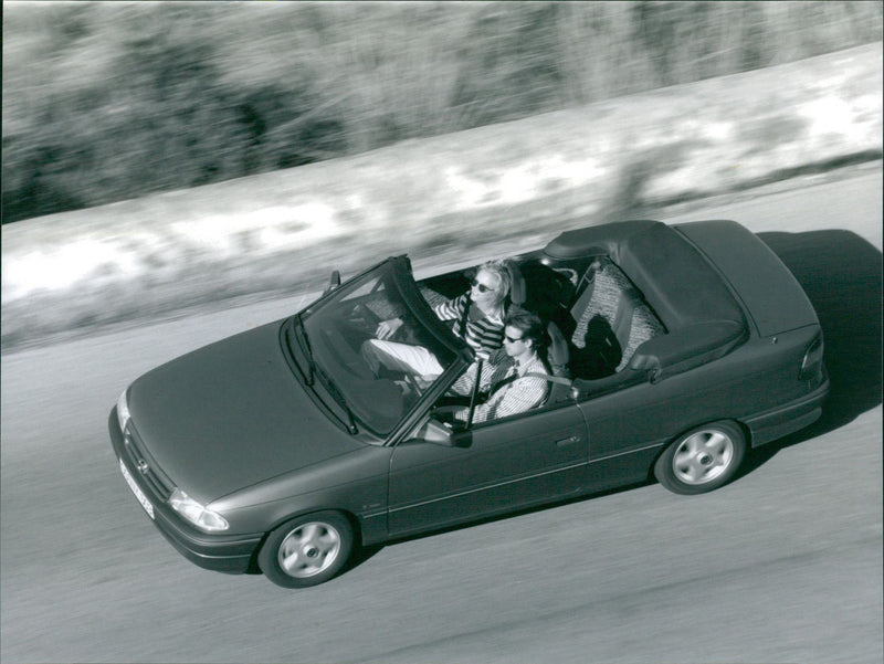 1993 Opel Astra Cabrio - Vintage Photograph
