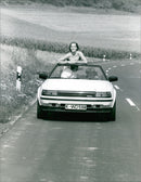 Toyota Celica Cabriolet 1986 - Vintage Photograph